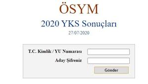 2017 (ösym tercih kılavuzu ve robotu). Yks Sonuclari Osym 2020 Yks Sonuclari Sorgulama Sistemi Gundem Haberleri