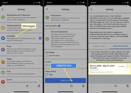 Press and hold on a message, or select the three dots menu icon on desktop. How To Recover Deleted Messages On Facebook Messenger