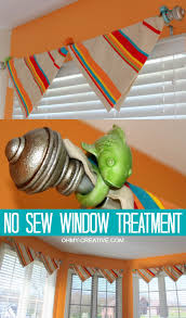 It's a part of classroom life. No Sew Window Treatment Oh My Creative
