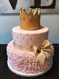 Pin By Yensa Fernandez On 1st Babygirl Bday Ideas Baby Shower Cake Recipes Baby Shower Cakes Girl Baby Birthday Cakes