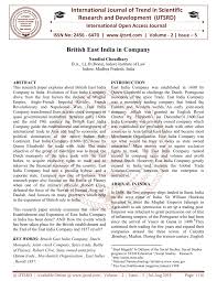 British East India in Company