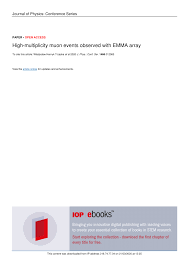 You can't really play it on bedrock but there is a 3 year old. Pdf High Multiplicity Muon Events Observed With Emma Array