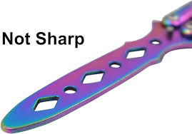 Amazon.com: TOPCOM Butterfly Trainer, Unsharp-Blade Practice Training Tool  Stainless Steel : Sports & Outdoors