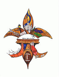 Fleur De Lis New Orleans Print Fleur De Lis New Orleans Print Print Painted And Designed By William Habeney Louisiana Art Fleur De Lis New Orleans Custom designing fleur de lis to designing spongebob logos.