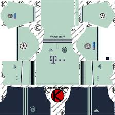 The fc bayern münchen line of football shirts is available in a number of colours so you can choose the best fit for you. Fc Bayern Munich 2018 19 Kit Dream League Soccer Kits Kuchalana