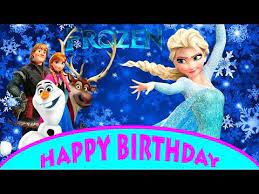 Happy Birthday Frozen Anna Novocom Top