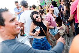 Kelley Campbell, Amanda Usher, Sabrina Messmer, Mara Guz at The Surf Lodge  Presents : Noname