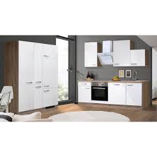 Flex Well Exclusiv Kuchenzeile Valero 360 Cm Hochglanz Weiss Kaufen Bei Obi