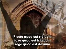 Come Thou Holy Paraclete And From Thy Celestial Seat Send Thy Light And Brilliancy Father Of The Poor Latin Text Our Lady Of Sorrows Praise And Worship