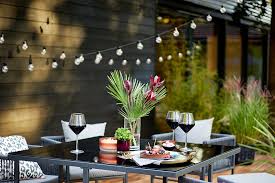 This striking set features splayed black legs and matching cushions that. Garden Furniture Garden Outdoor Furniture Sets Argos