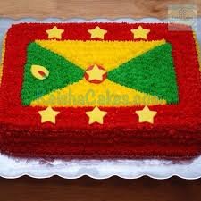 Jump to navigation jump to search. Grenada Flag Cake With Red Yellow And Green Buttercream And Yellow Fondant Stars Cake Templates Flag Cake Grenada Flag