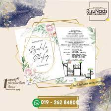 Tempahan kad kahwin ini berharga rendah berbanding pesaing kad kahwin yang lain. Kedai Kad Kahwin Murah Printing Murah Signboard Termurah Home Facebook