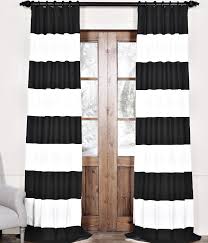 My Favorite Black And White Curtains Cuckoo4design Black White Curtains Horizontal Striped Curtains Guest Bedroom Remodel
