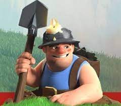 The mega mine resembles a regular mine of equal level, but is much larger. Clash Of Clan Miner
