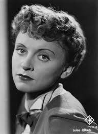 She won the volpi cup for best actress at the 1941 venice film festival. Luise Ullrich