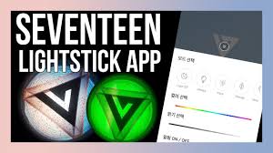 2 •official item •standard shipping with tracking number: Connect Seventeen Lightstick App Bluetooth Youtube