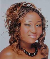 Micro Braids Curly Hairstyle Thirstyroots Com Black Hairstyles Hair Styles Micro Braids Hairstyles Curled Hair With Braid