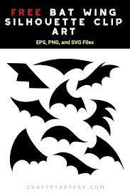Free Bat Wing Silhouette Clip Art Silhouette Clip Art Clip Art Bat Wings The thing is, unless they wrap it around their body, bats don't fold their the skin of the wings is very elastic and mostly just shrink back and wrinkle a bit when the fingers are put closer together. pinterest