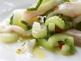 Ceviche Mit Stangensellerie Rezept Rezepte 5 Elemente Kuche Ceviche