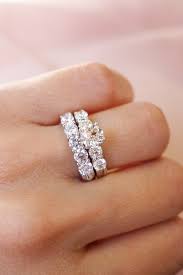 Diamond Wedding Set Round Diamond Engagement Rings Round Diamonds Wedding Band Diamond Wedding Sets