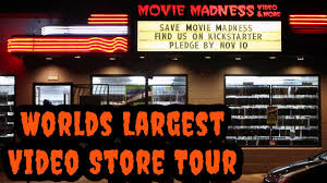 Movie Madness Portland Video Store Tour Worlds largest video rental store  VHS DVDs Blu Rays