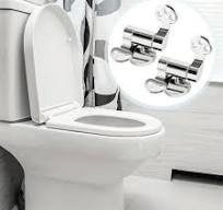 Toilet Seat Hinge 1Pair Replacement Stainless Steel Hinges for All Cover  Lid Soft Close Fittings