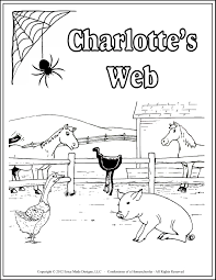 Let's weave a web of colors over a tale of friendship. Charlotte S Web Unit Study Charlottes Web Literature Unit Studies Literature Unit