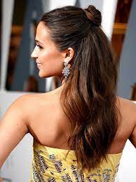 30 Easy Wedding Hairstyles Straight From The Red Carpet Red Carpet Hair Updo Oscar Hairstyles Simple Wedding Hairstyles