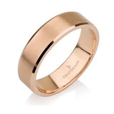 Rose Gold Men S Wedding Band Brushed Men S Or Women S Unisex 5 5mm Flat Top And Bev Mens Wedding Rings Gold Mens Gold Wedding Band Rose Gold Mens Wedding Band