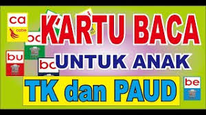 Check spelling or type a new query. Kartu Baca Untuk Anak Paud Dan Tk Youtube
