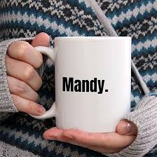 Amazon.com: Mandy Coffee Mug