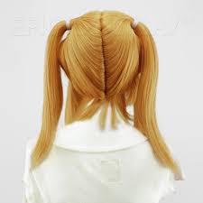 Pink is a soft color which is often spotted in the anime world. Gaia Butterscotch Blonde Pigtail Wig