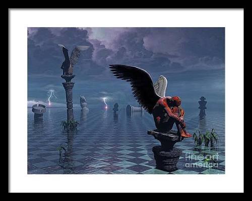 Something Wicked this way comes Framed Print by ML Walker Okc Artist - ML  Walker Okc Artist Official Website