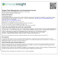 We did not find results for: Pdf Healthcare Supply Chain Management In Malaysia A Case Study