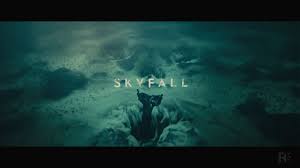 Skyfall Art Of The Title Title Sequence Title Card