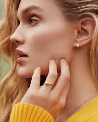 Davie Pearl 18k Gold Vermeil Band Ring in Freshwater Cultured Pearl