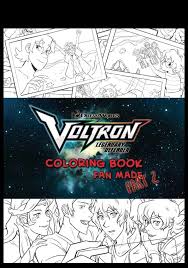 In this coloring book that belongs to you you can create your own color world. Voltron Coloring Book Project The Voltron Coloring Book Part 2 Its Here Guys Voltron Amino