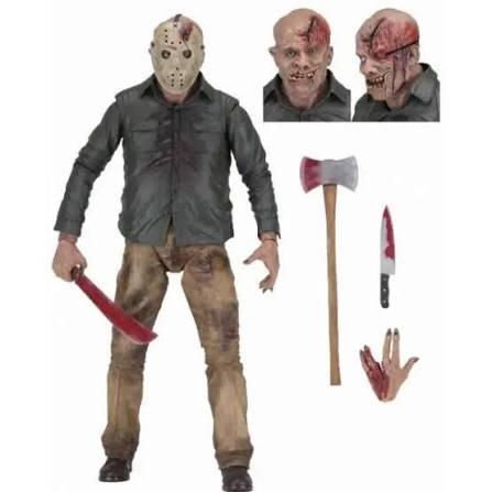 NECA Friday the 13th Quarter Scale Jason Voorhees 14 Action Figure The Final  Chapter - ToyWiz