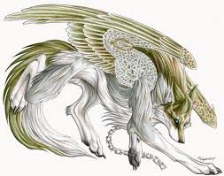 Anime Black And White Wolf With Wings Anime White Wolf With Wings Viewing V V Starlight Lunaria V V S Profile Profiles V2 Gaia Fantasy Wolf Anime Wolf Anime Wolf Drawing