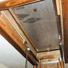 Savings Project Attic Stairs Cover Box Stairs Covering Attic Stairs Attic Doors