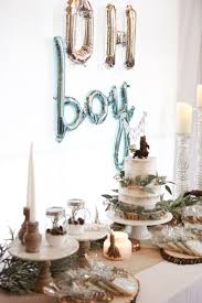 Adventure Awaits A Baby Boy Shower Boy Baby Shower Themes Baby Shower Fall Baby Shower Woodland