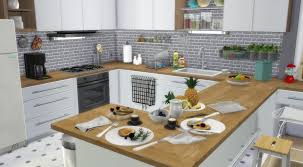Sims 4 Appartement Apartment Scandinavian Style Scandinave Custom Content Cc Contenu Personnalis