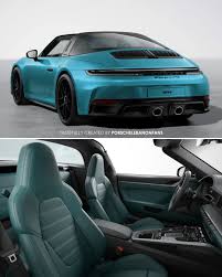 Image result for Ipanema Blue 2025 Porsche