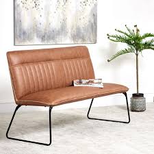 Chair type bench remove this item. Hardy Tan Dining Bench