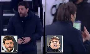 Il capo dell'ufficio, giuseppe chinè, ha infatti appena aperto un'inchiesta. Juventus Chief Andrea Agnelli Jokes Antonio Conte Flipping Middle Finger Was Gesture Of Affection Daily Mail Online