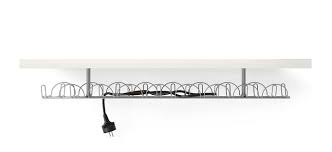 An Ikea Signum Cable Trunk For Cable Management Mounted Under A Worktop Cable Management Tidying Small Storage
