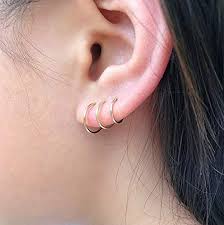 Can be worn in a tragus, helix. Amazon Com 14k Solid Gold Septum Ring Nose Ring Daith Piercing Ring Cartilage Helix Tragus Ear Hoop Earring Handmade