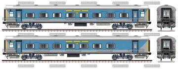Indian Lhb Eog Non Ac Chair Car In Livery Of Taj Express Indian Railway Train Train Drawing Train