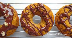 Just 60 seconds is all you need to be enjoying i used to get blueberry muffins from dunkin' donuts all the time. Gourmet Girl Cooks Chocolate Glazed Spiced Pumpkin Donuts Low Carb Luscious