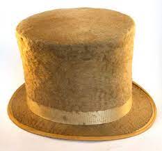 Man S Blond Beaver High Hat 1850 1860 Lot 250 High Hat Hats Riding Hats